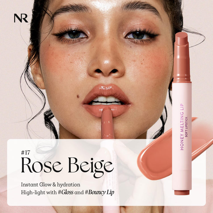 Honey Melting Lip Rose - Nature Republic