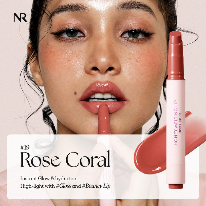 Honey Melting Lip Rose - Nature Republic