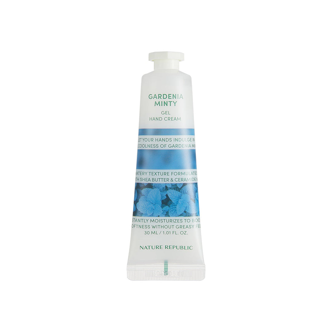 Hand & Nature Hand Cream Gardenia Minty Gel - Nature Republic