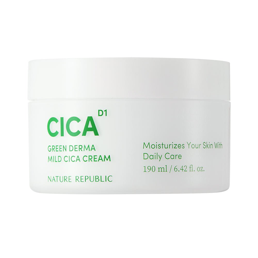 Green Derma Mild Cica Cream - Nature Republic
