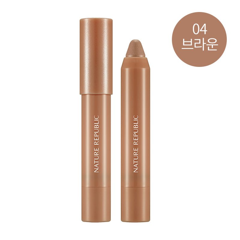 Eco Crayon Eyes 04 Brown - Nature Republic