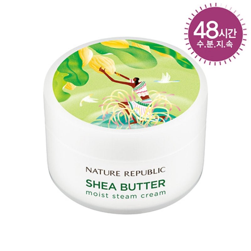 Shea Butter Steam Cream Moist - Nature Republic