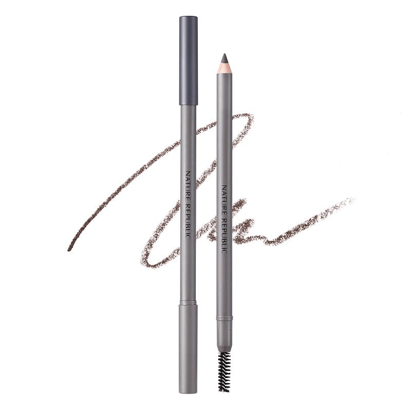 Botanical Wood Eyebrow 01 Deep Gray - Nature Republic