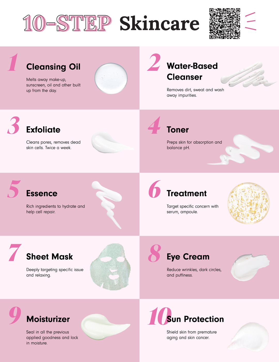 10-Step K-Beauty Skincare Routine - Nature Republic