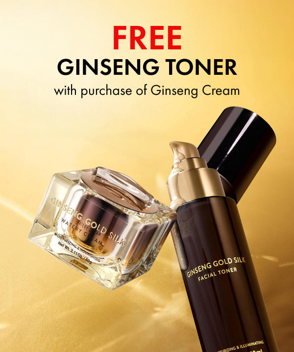 Purchase a Ginseng Cream and Get 50% Off Ginseng Toner