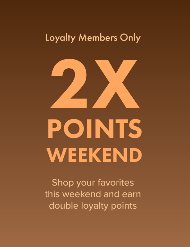2X Loyalty Points Weekend In-Store - Nature Republic