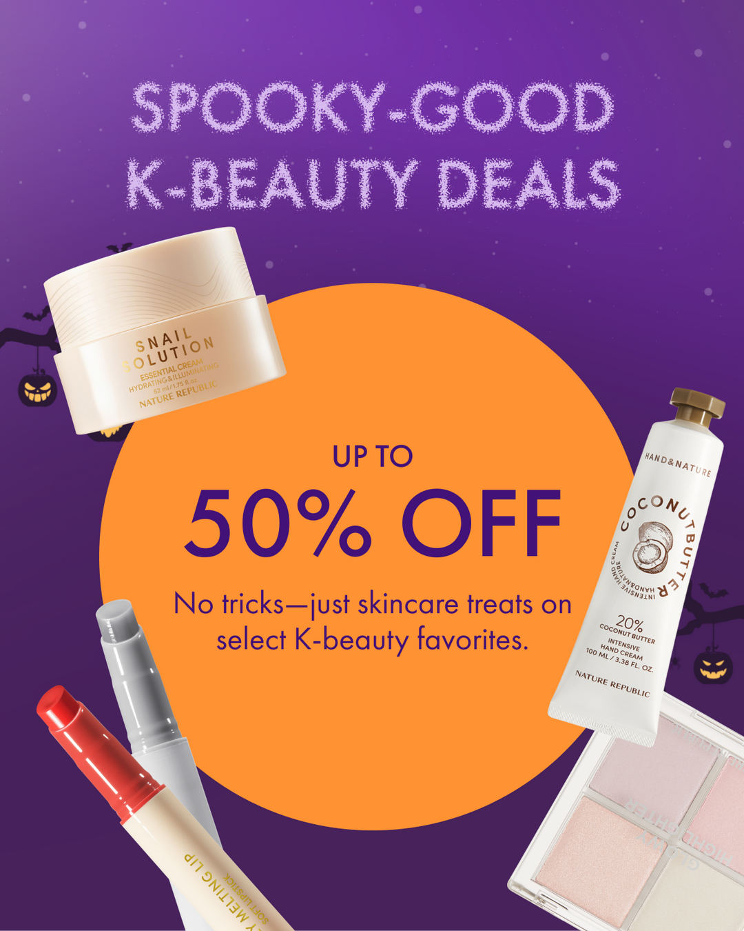 Spooky-Good K-beauty Deals