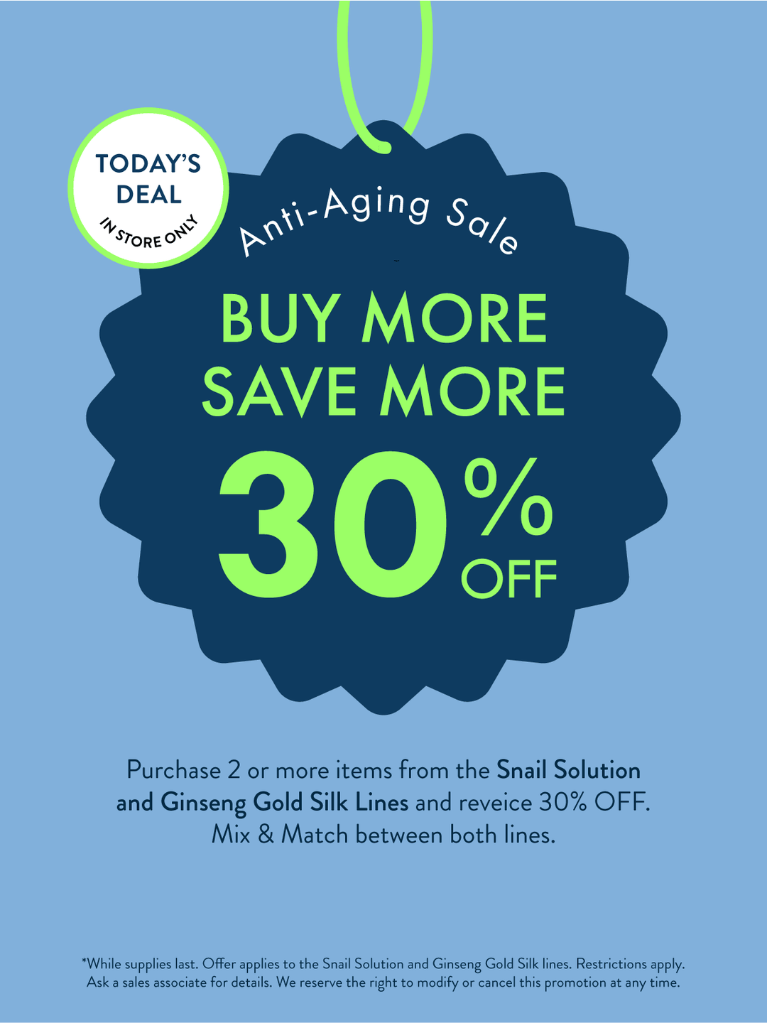 Anti-Aging Sale: Buy More Save More 30% Off - August 20-31 - Nature Republic