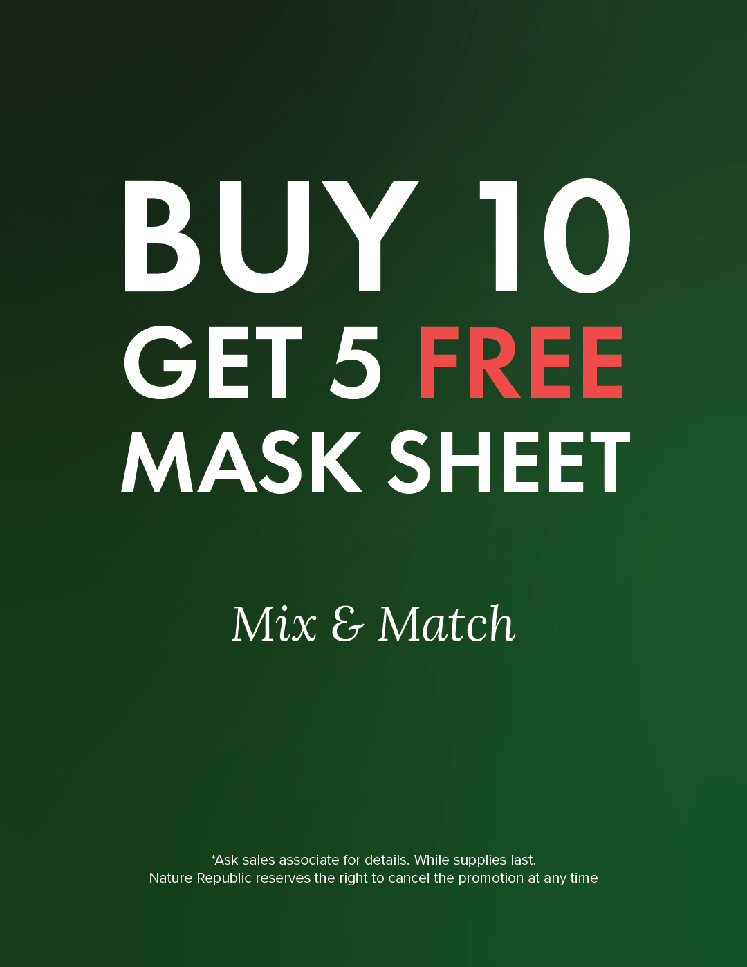 Mask Sheet Monday - Nature Republic