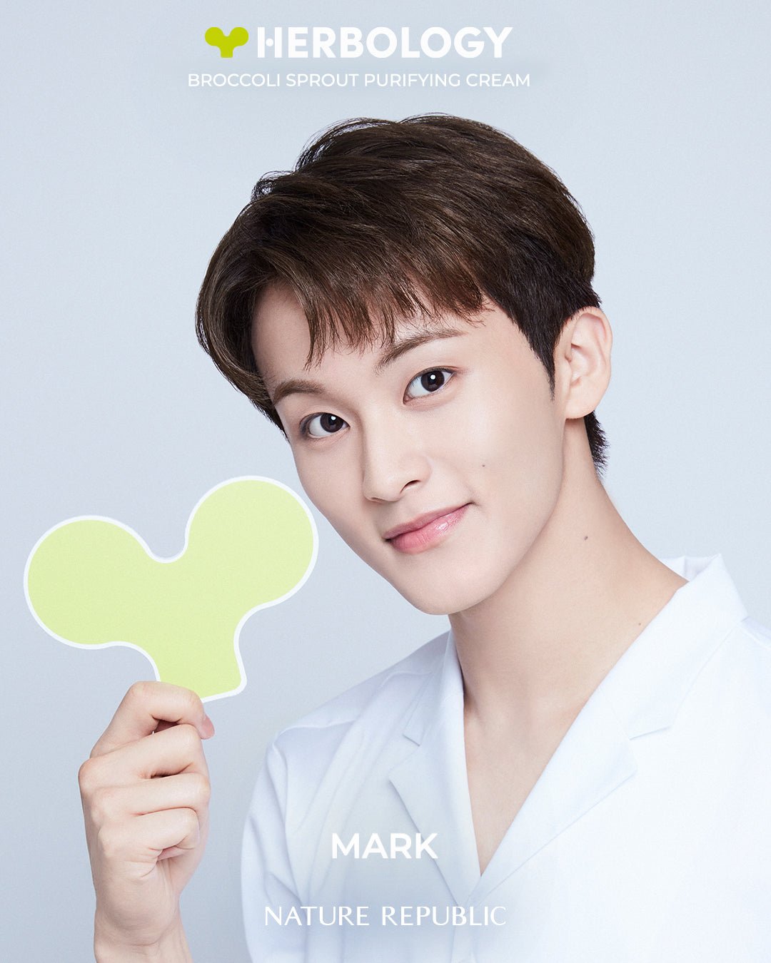 [NCT Mark's Pick] Herbology Broccoli Sprout Purifying Cream - Nature Republic