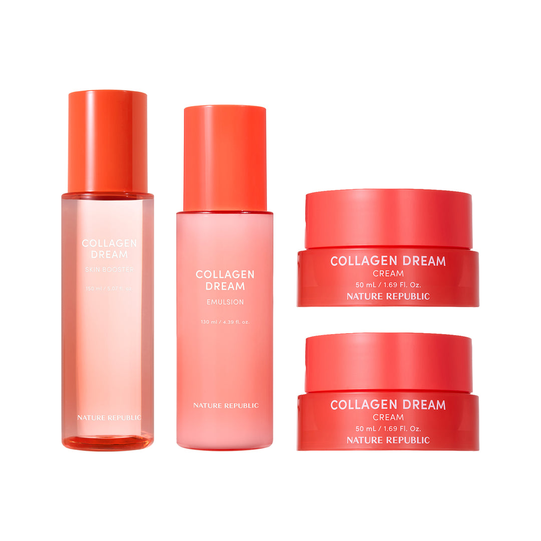 [NEW Look &amp; Formula] Collagen Dream Double Cream 3-Step Set