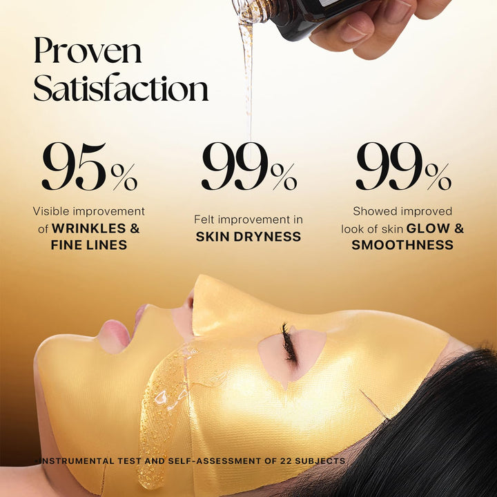 Nature Republic Ginseng Gold Silk Hydrogel Mask 4ea - Nature Republic