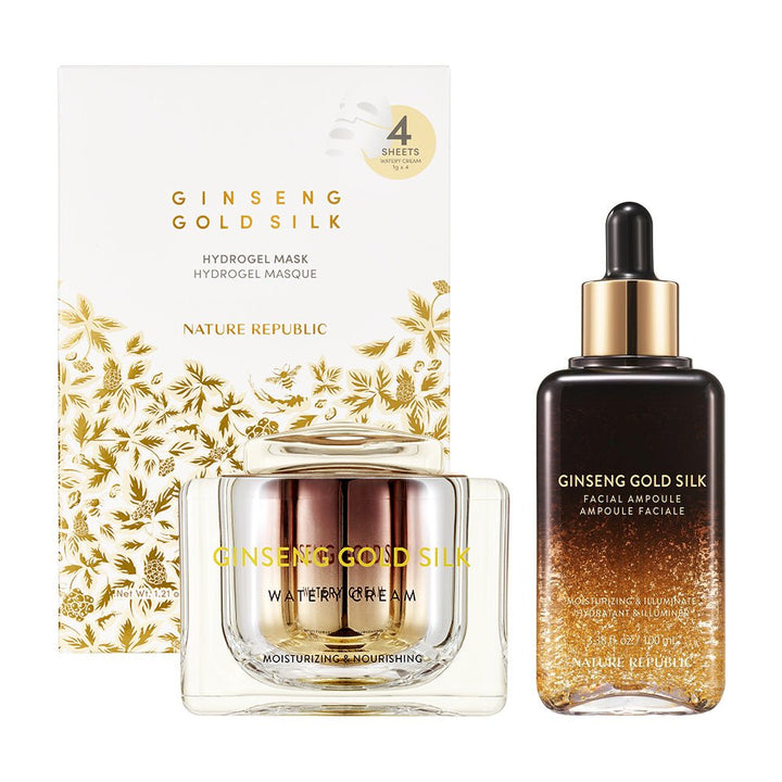 Nature Republic Ginseng Gold Silk Anti - Aging Trio - Nature Republic