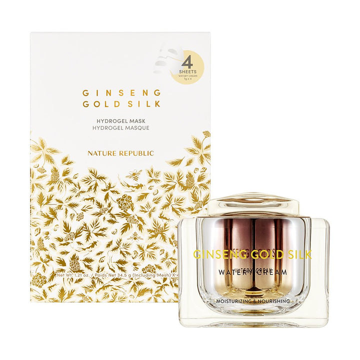 Nature Republic Ginseng Gold Silk Anti - Aging Duo - Nature Republic