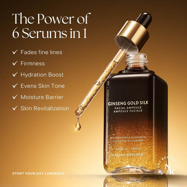 Nature Republic Ginseng Gold Sik Facial Ampoule - Nature Republic