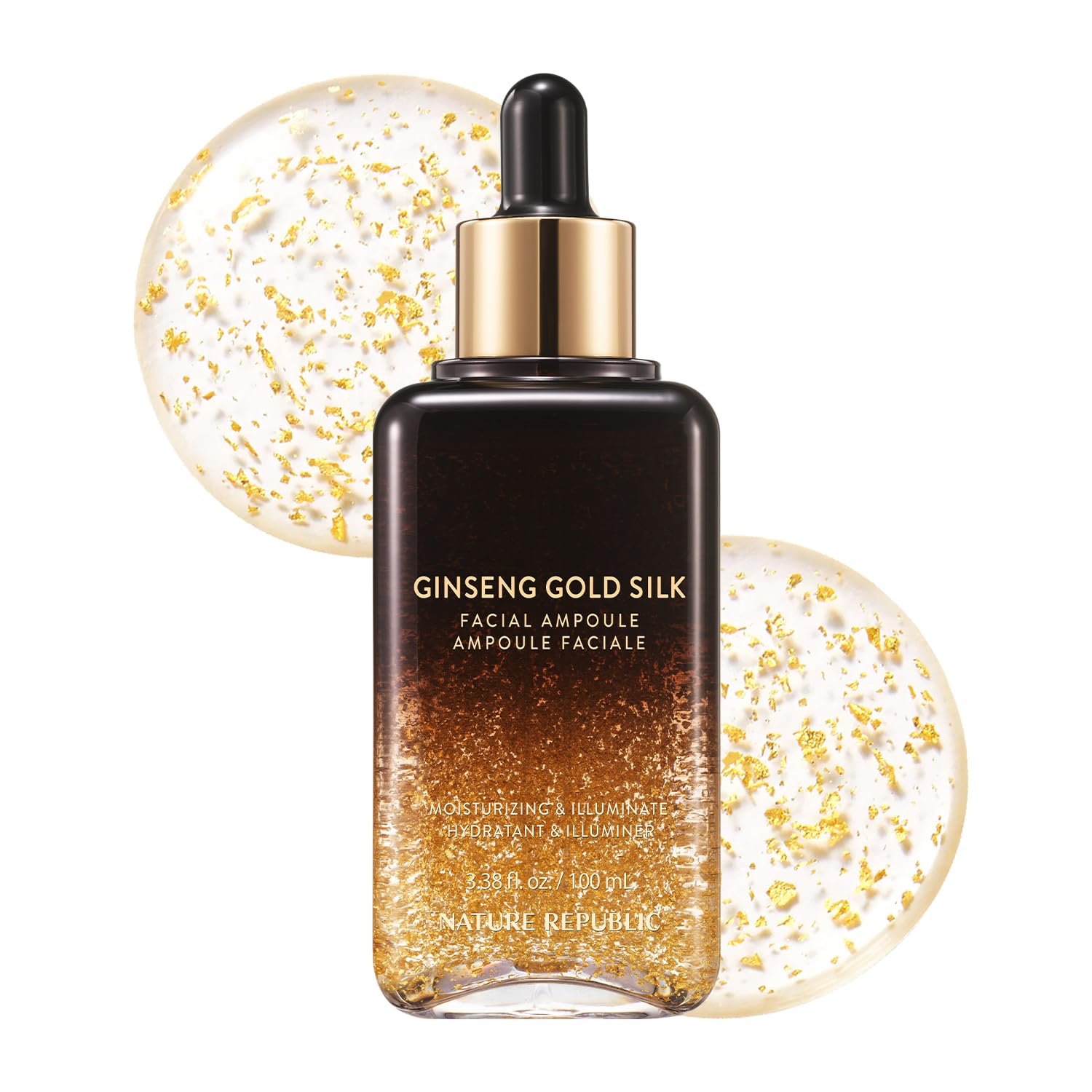 Nature Republic Ginseng Gold Silk 24K Gold Ampoule