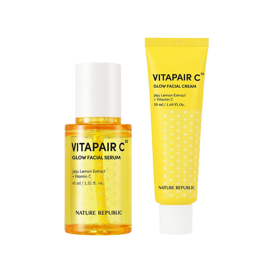 Vitapair C Dark Spot Duo: Serum & Cream - Nature Republic