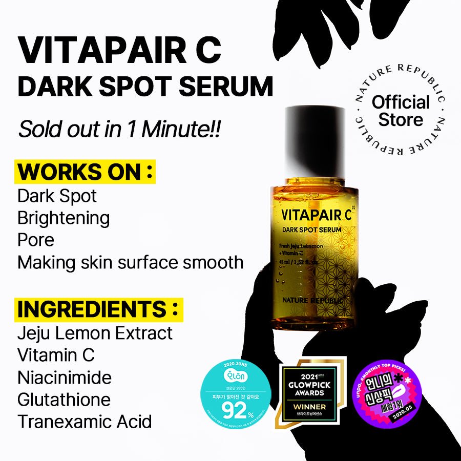 Vitapair C Glow Facial Serum - Nature Republic