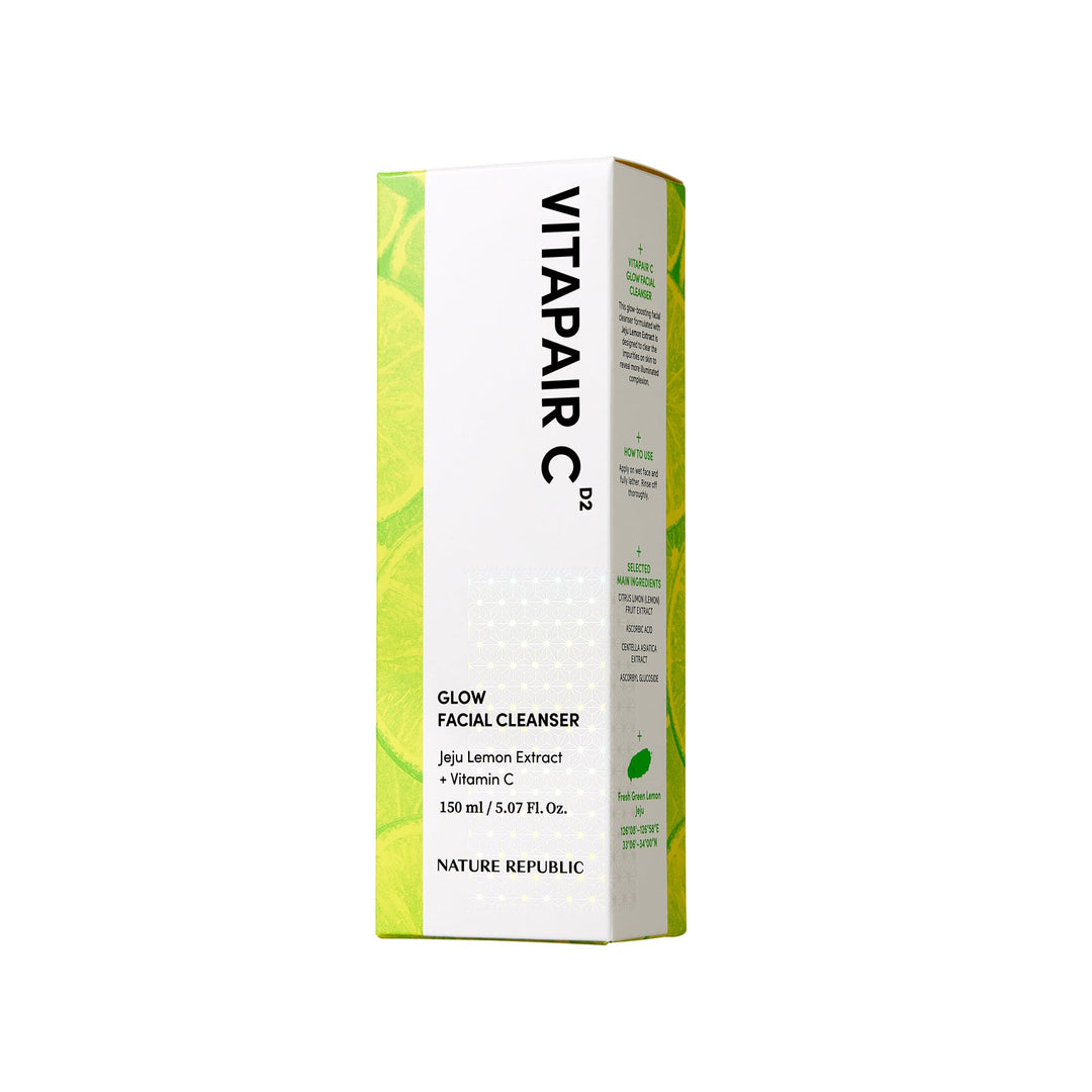 [NEW Formula] VITAPAIR C Glow Facial Cleanser - Nature Republic