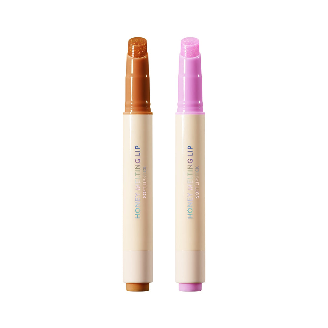 Honey Melting Lip Maple & Aurora Glitter Duo - Nature Republic