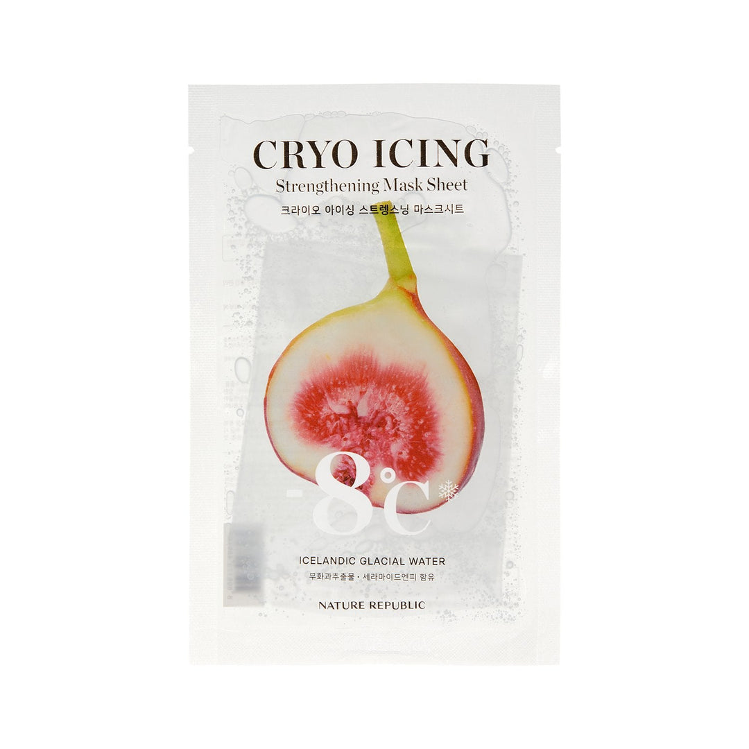 Cryo Icing Mask Sheet Strengthening - Buy 10 + Get 5 Free - Nature Republic