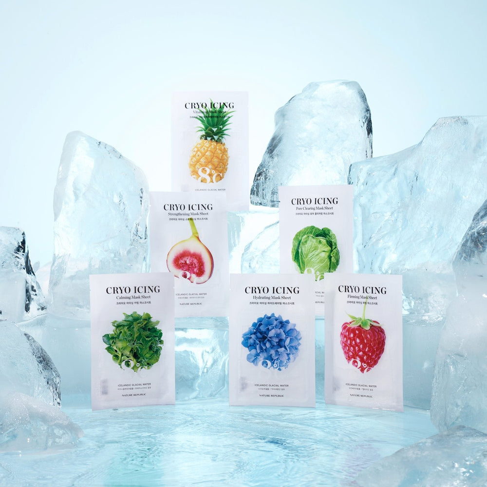 Cryo Icing Mask Sheet Strengthening - Buy 10 + Get 5 Free - Nature Republic