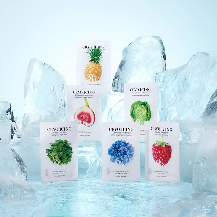 Cryo Icing Mask Sheet Strengthening - Buy 10 + Get 5 Free - Nature Republic