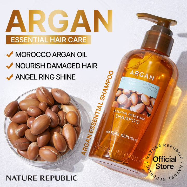 Damage Hair Repairing Care Value Set (For Curly Hair) - Nature Republic