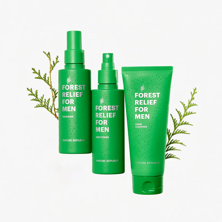 Forest Relief For Men Skin Care Set - Nature Republic