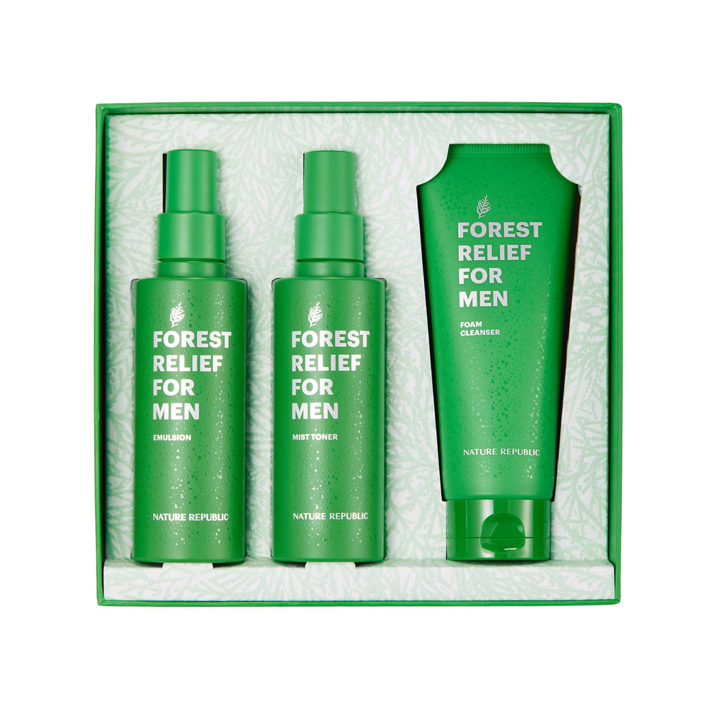 Forest Relief For Men Skin Care Set - Nature Republic