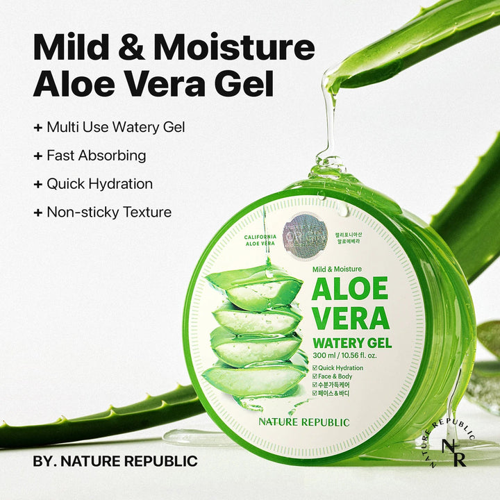Mild & Moisture Aloe Vera Watery Gel - Nature Republic