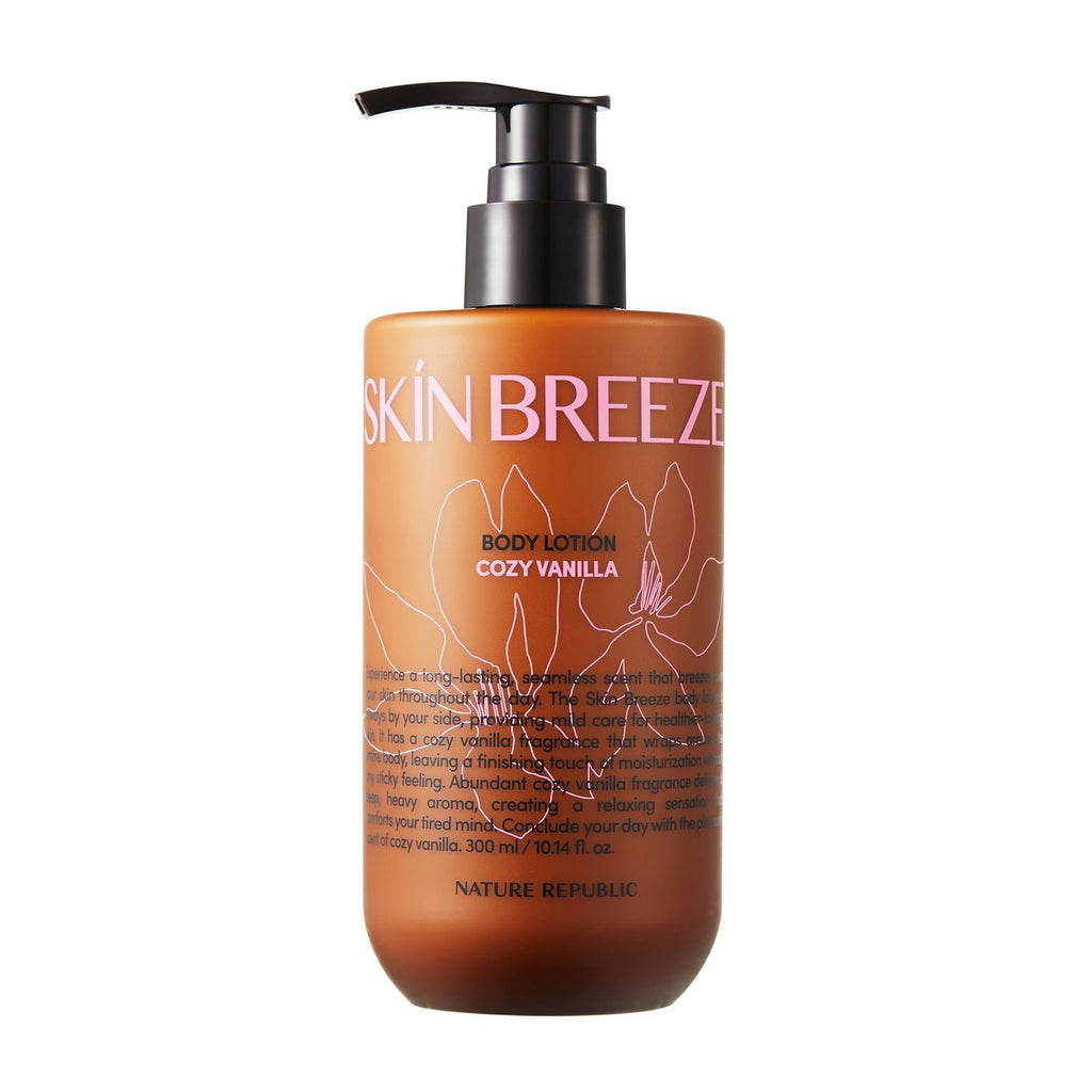 Skin Breeze Cozy Vanilla Body Wash or Body Lotion – Nature Republic