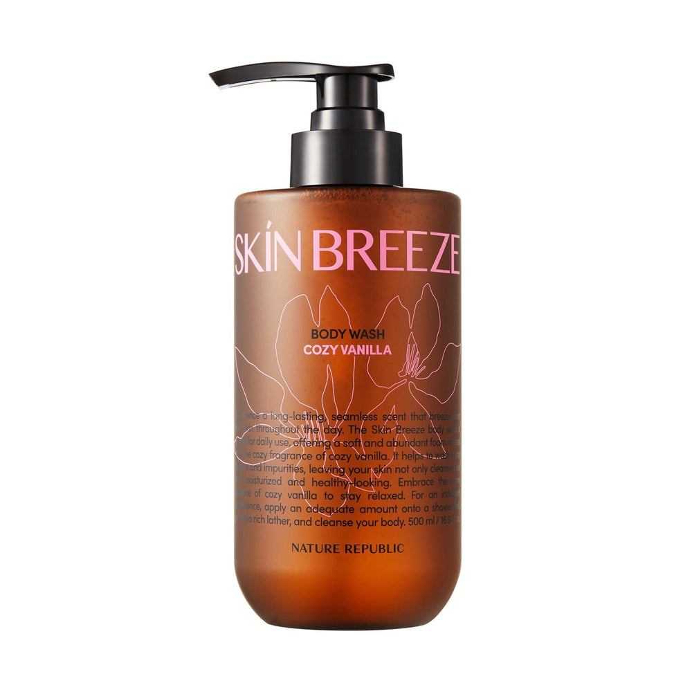Skin Breeze Cozy Vanilla Body Wash or Body Lotion - Nature Republic