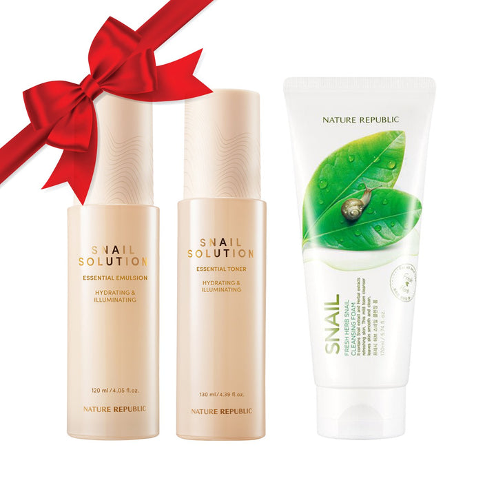 Snail Solution Essential Starter Set - Nature Republic