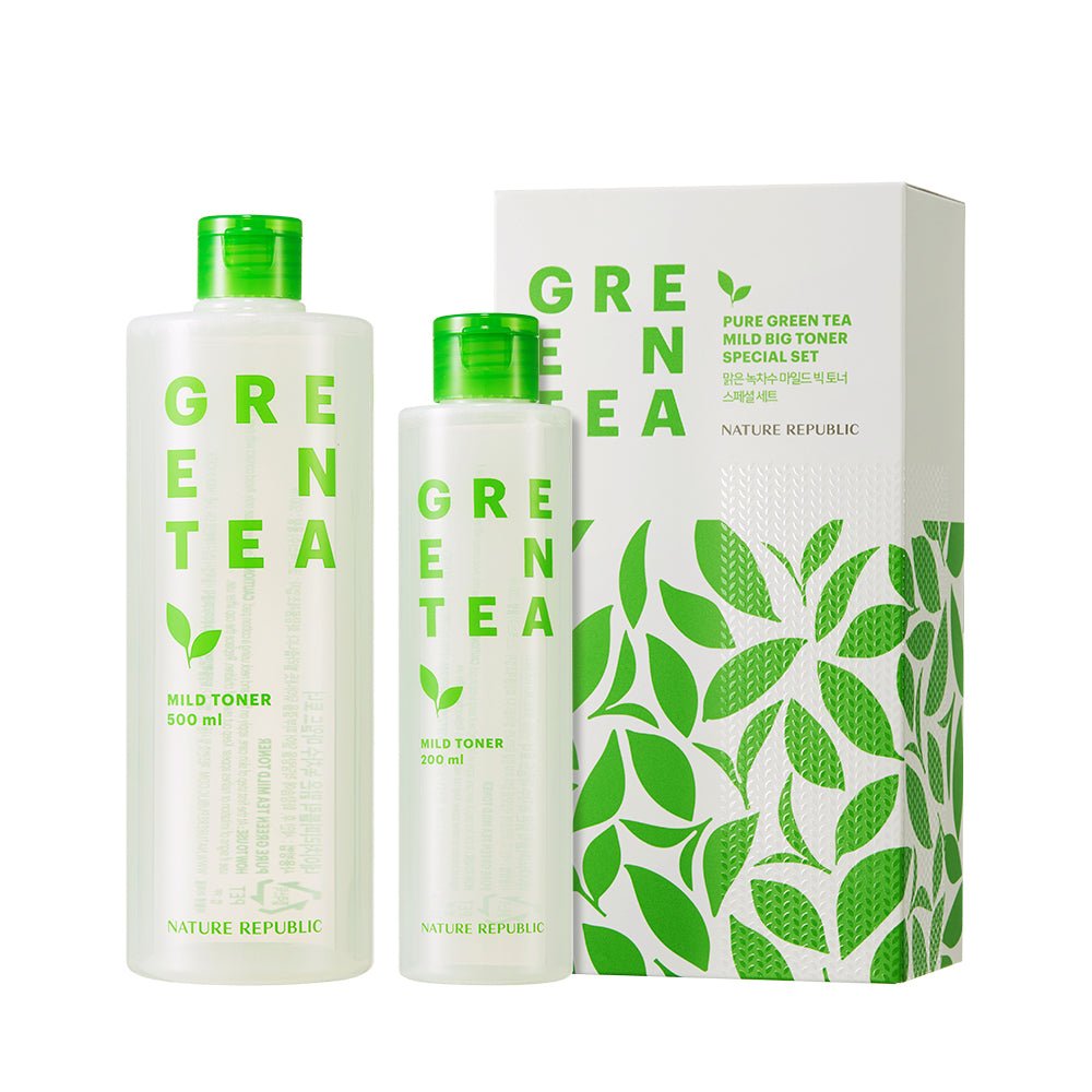 Pure Green Tea Big Toner Special Set - Nature Republic
