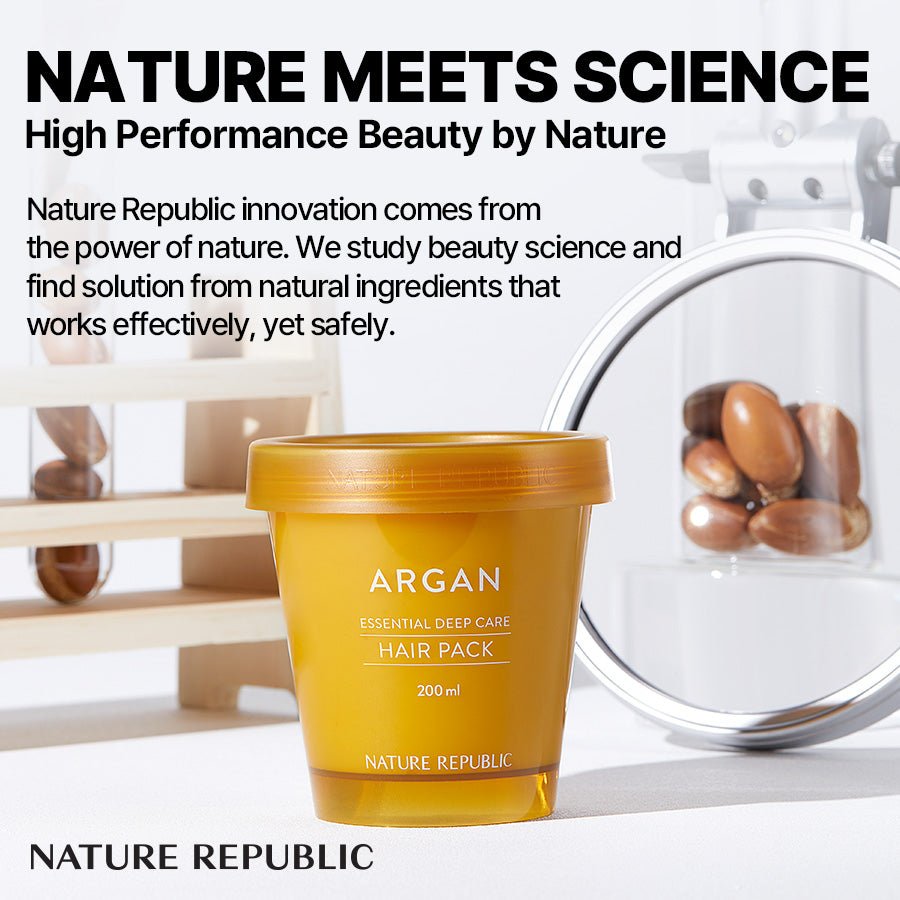 Argan Essential Deep Care Hair Pack - Nature Republic