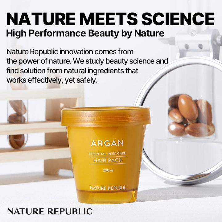 Argan Essential Deep Care Hair Pack - Nature Republic