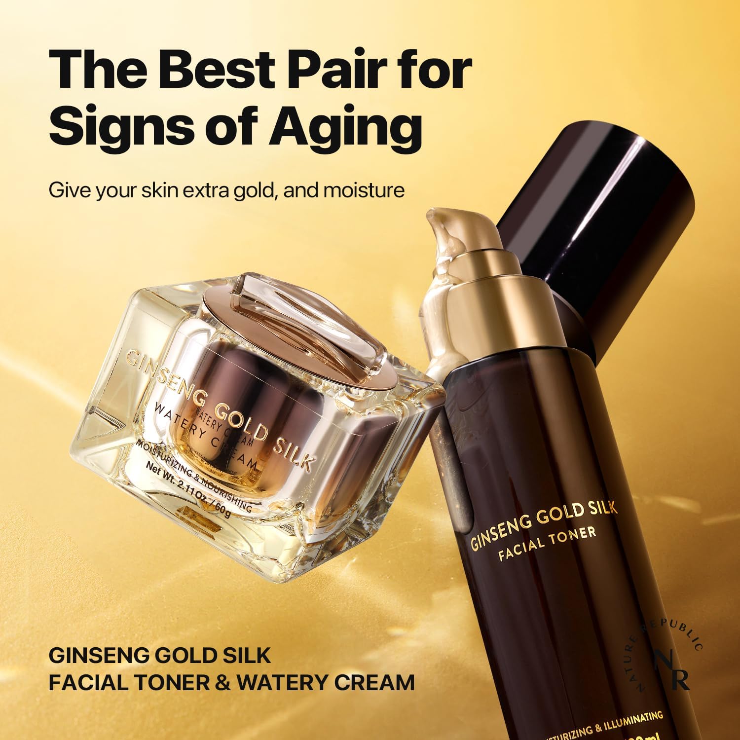 Nature Republic - Ginseng Gold Silk Toner