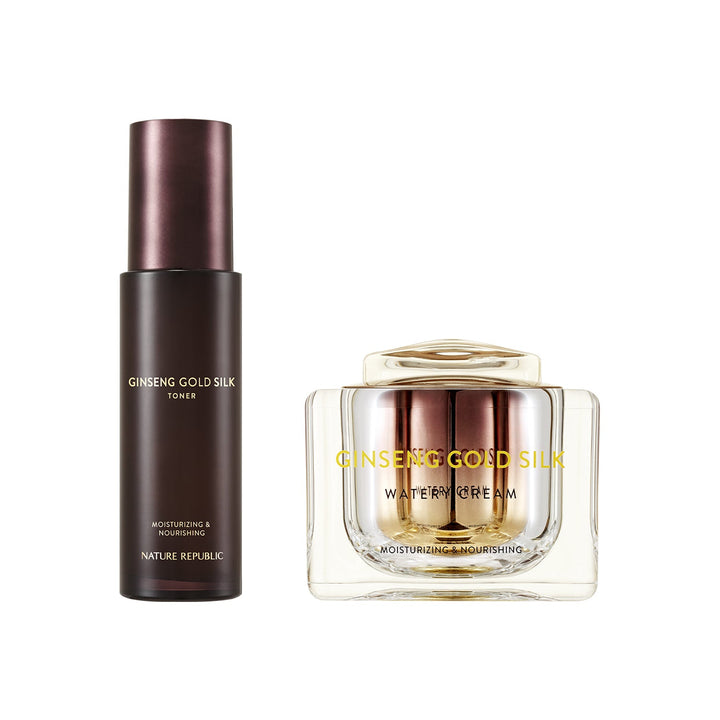 Ginseng Toner & Cream Daily Routine Duo - Nature Republic