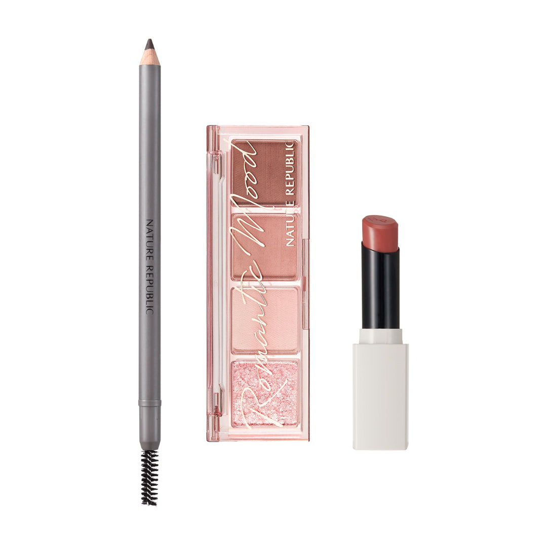 Back To School Makeup: Rosy Pink & Brown - Nature Republic