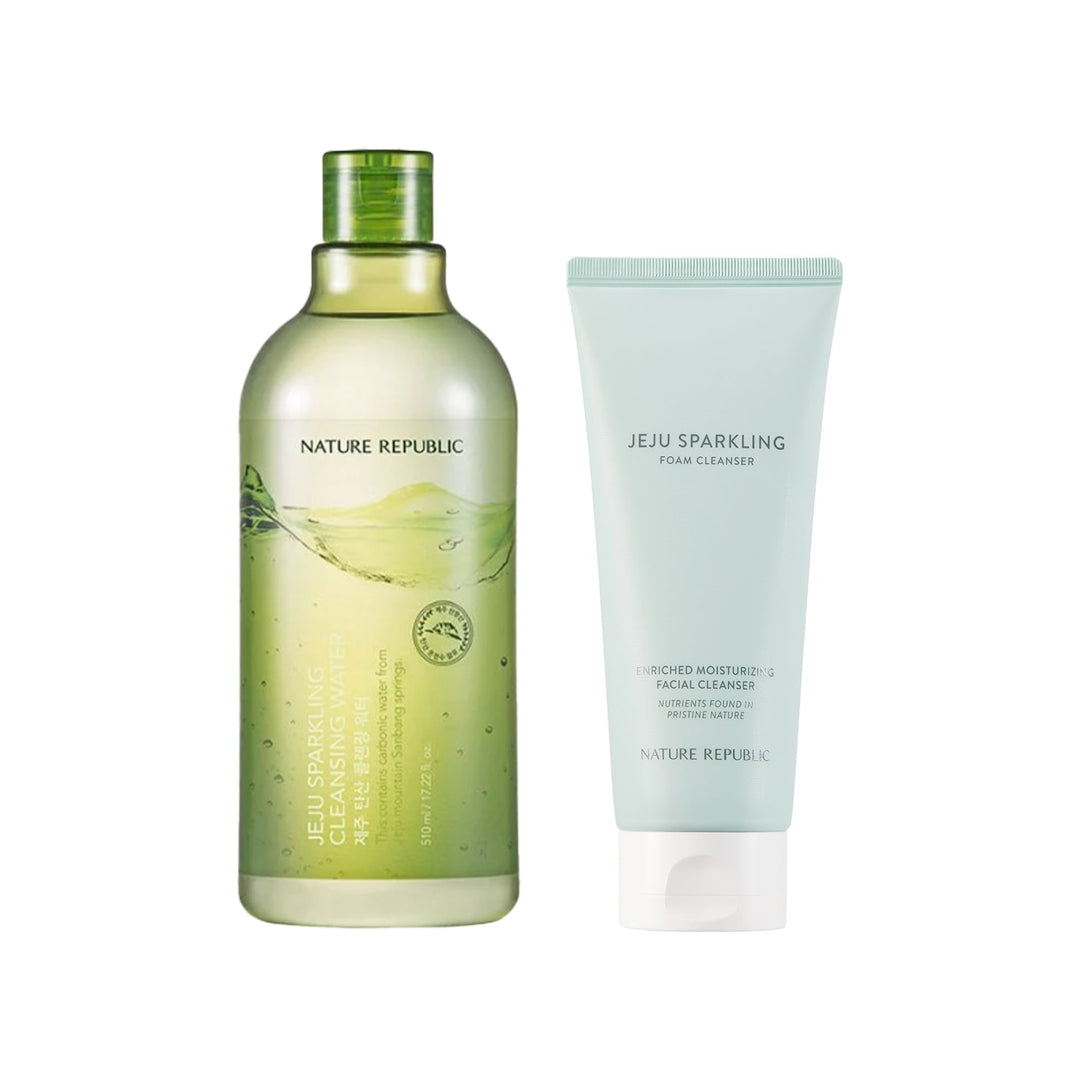Jeju Sparkling Pore - Cleansing Duo - Nature Republic