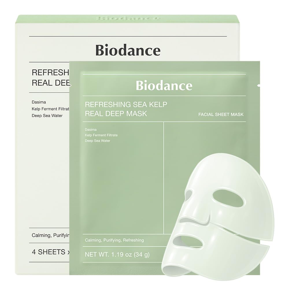 Biodance Refreshing Sea Kelp Real Deep Mask 4 - Sheet - Nature Republic