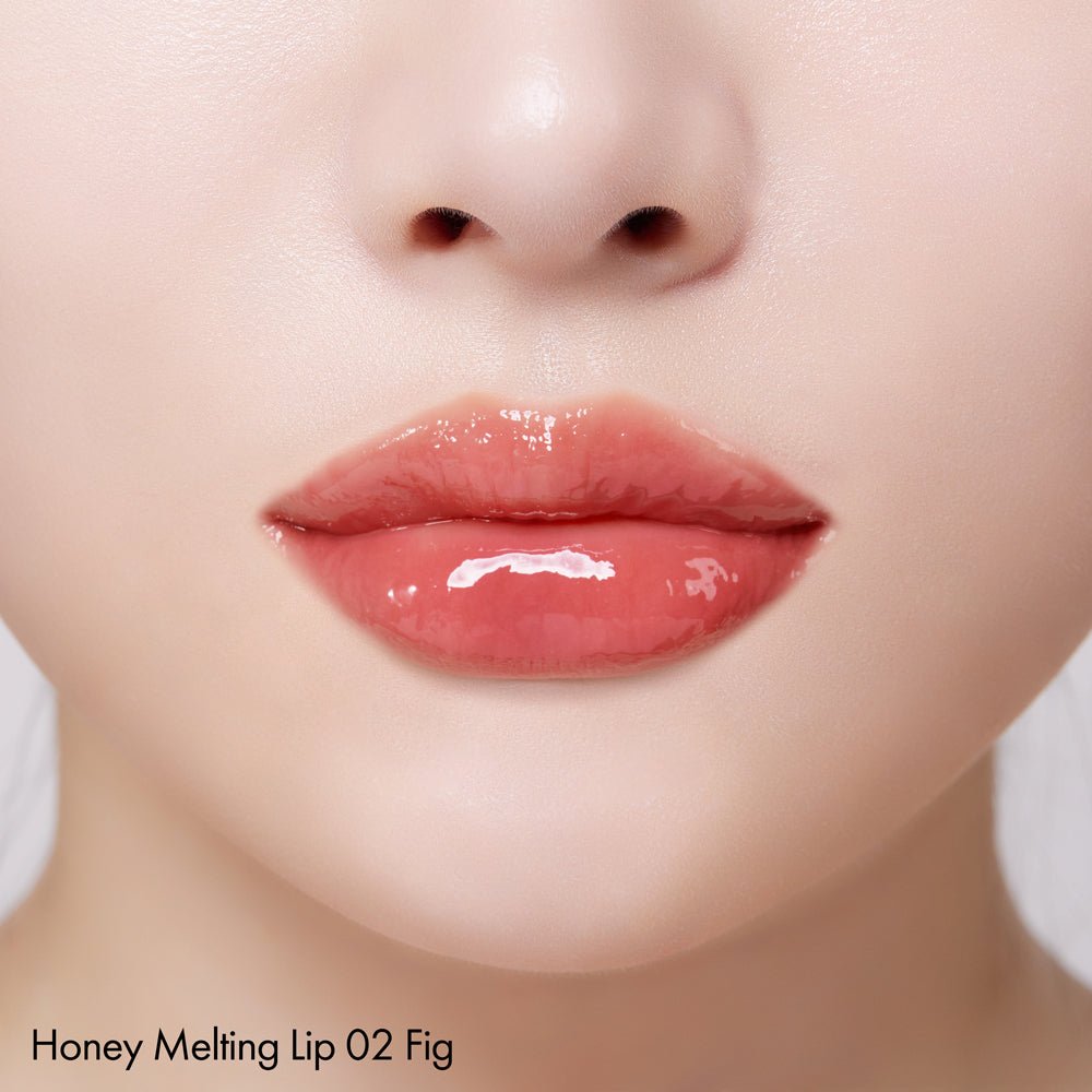 Honey Melting Lip Fig & Cherry Duo + FREE Green Pouch - Nature Republic