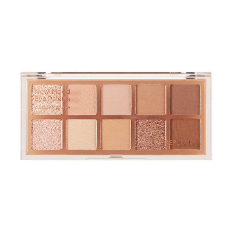 New Mood Eyeshadow Palette 01 Woody Mellow - Nature Republic