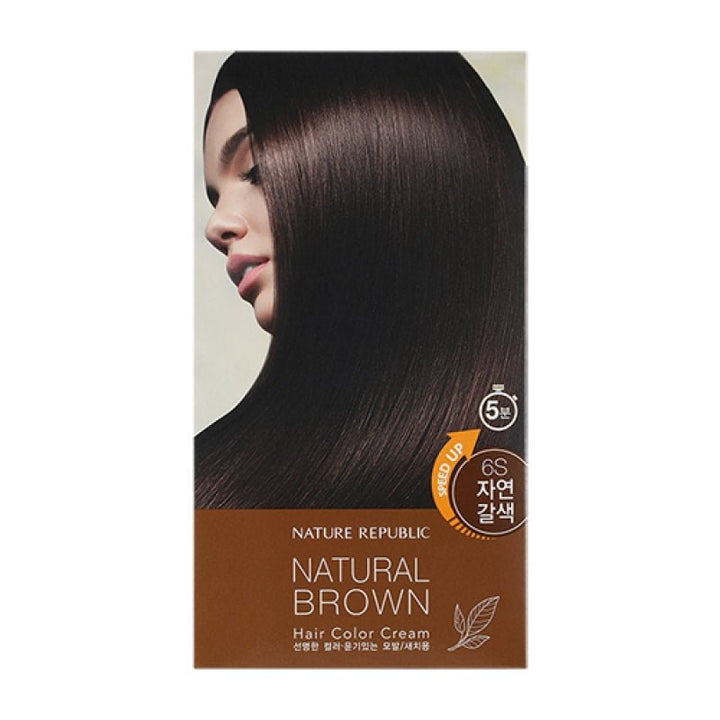 Hair & Nature Hair Color Cream 5S Natural Brown - Nature Republic