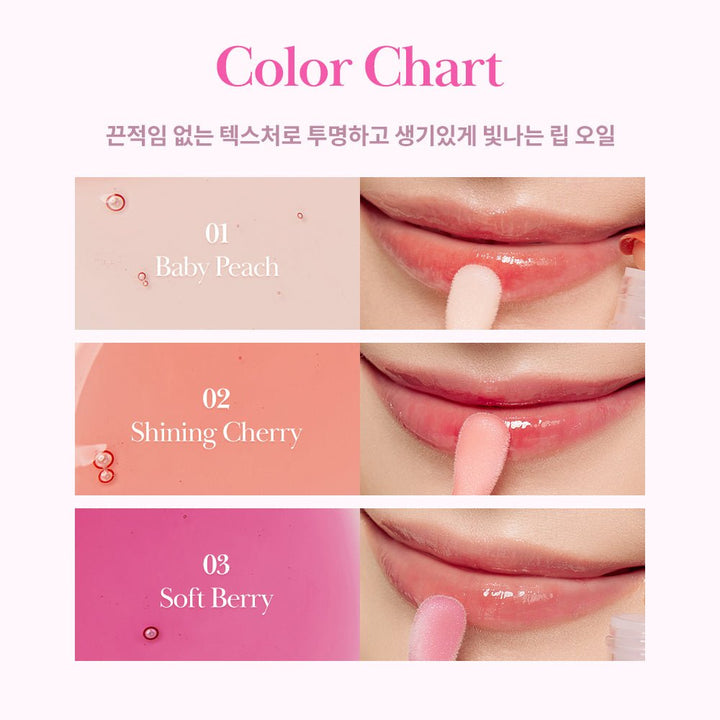 Glaze Shine Lip Oil - Nature Republic