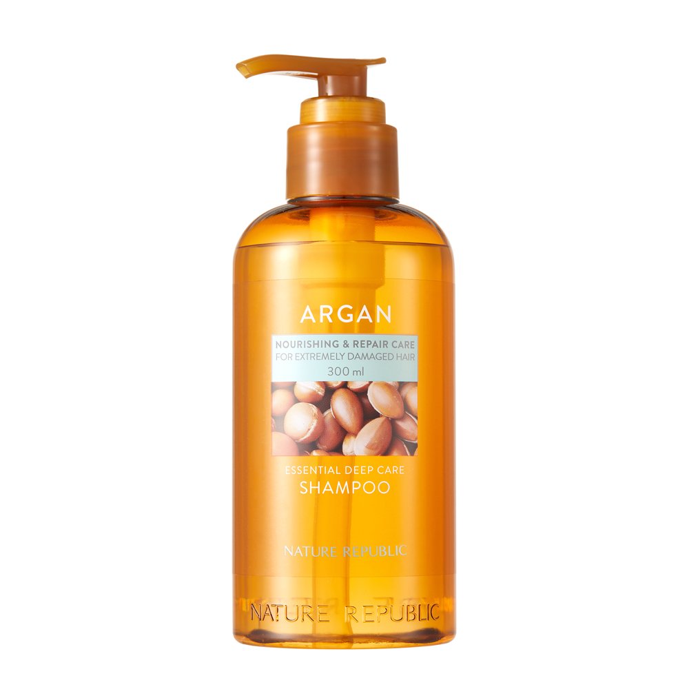 Argan Essential Deep Care Shampoo - Nature Republic