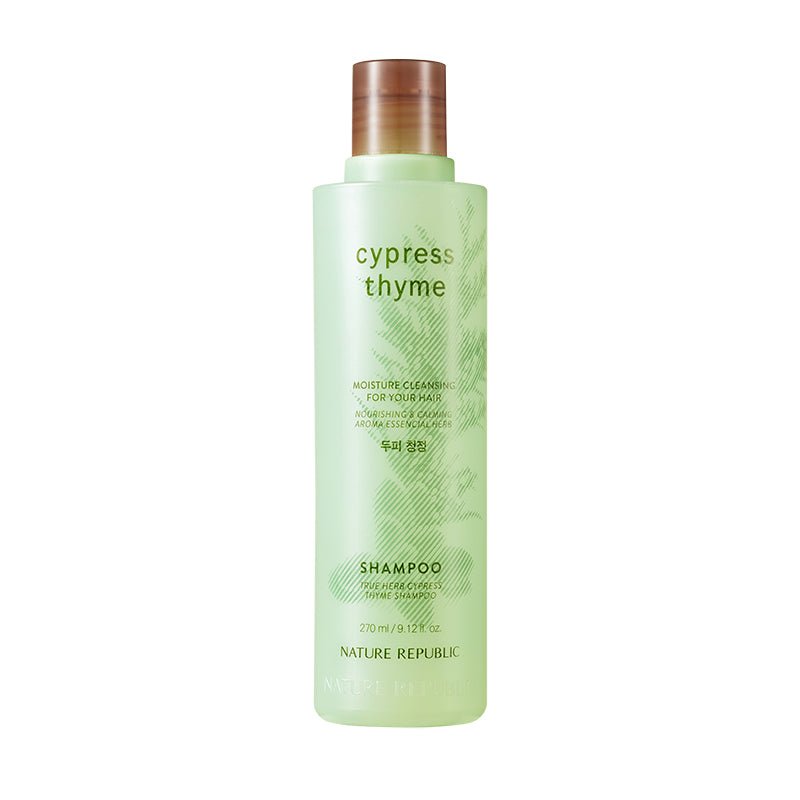 True Herb Cypress Thyme Shampoo - Nature Republic