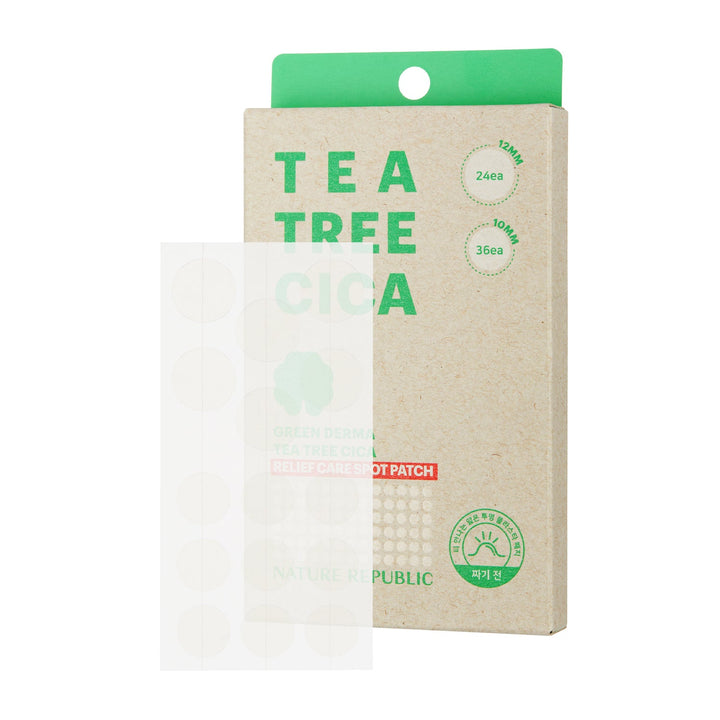 Green Derma Tea Tree Cica Relief Care Spot Patch - Nature Republic