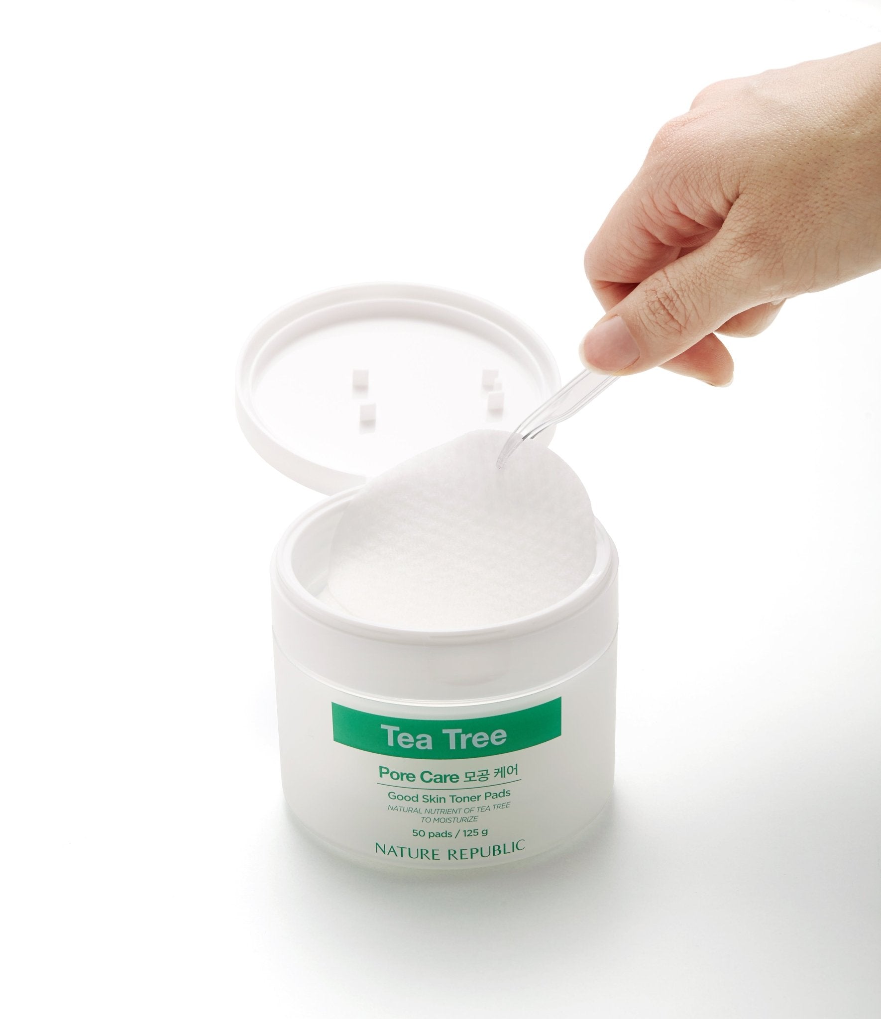 Nature Republic Good Skin Tea Tree Ampoule Toner Pad